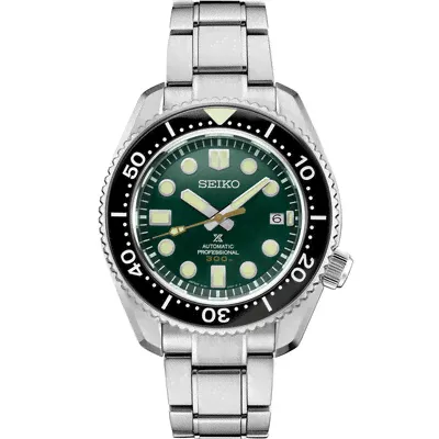 Seiko Seiko Prospex Luxe Automatic Green Dial Mens Watch sla047 (чёрный, mbz121102)