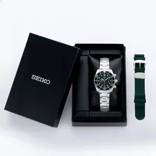 Seiko Prospex 140th Anniv LE Island Green Sumo Solar Chronograph Men's Watch SSC807J1