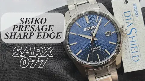 [4K] Seiko Presage Automatic Prestige Line Sharp Edged Series SARX077 SPB167