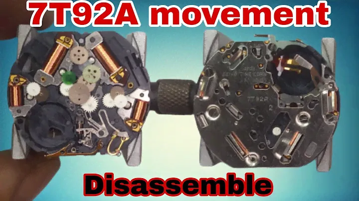 How To Service Seiko 7T92A Movement | Disassemble Part | #Maxztime |Watch_Repair_Channel