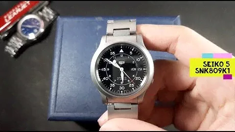 Seiko 5 SNK809K1 7S36 02J0 Military Dial