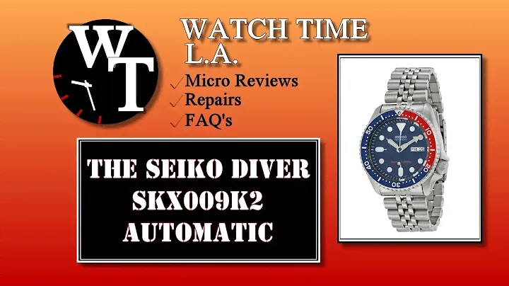 Seiko SKX Pepsi Diver (SKX009K2) Full Review