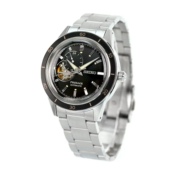 Seiko Presage SARY191 Mechanical Vintage Style Semi Skeleton-0