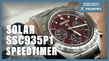 Unboxing The New Seiko Prospex Speedtimer SSC953P1