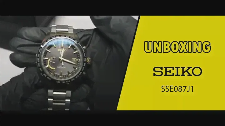 JAM TANGAN SEIKO SSE087J1 UNBOXING - GROSIRJAMTANGAN.COM