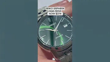 ✅Mean, Green, Seiko machine! 💪