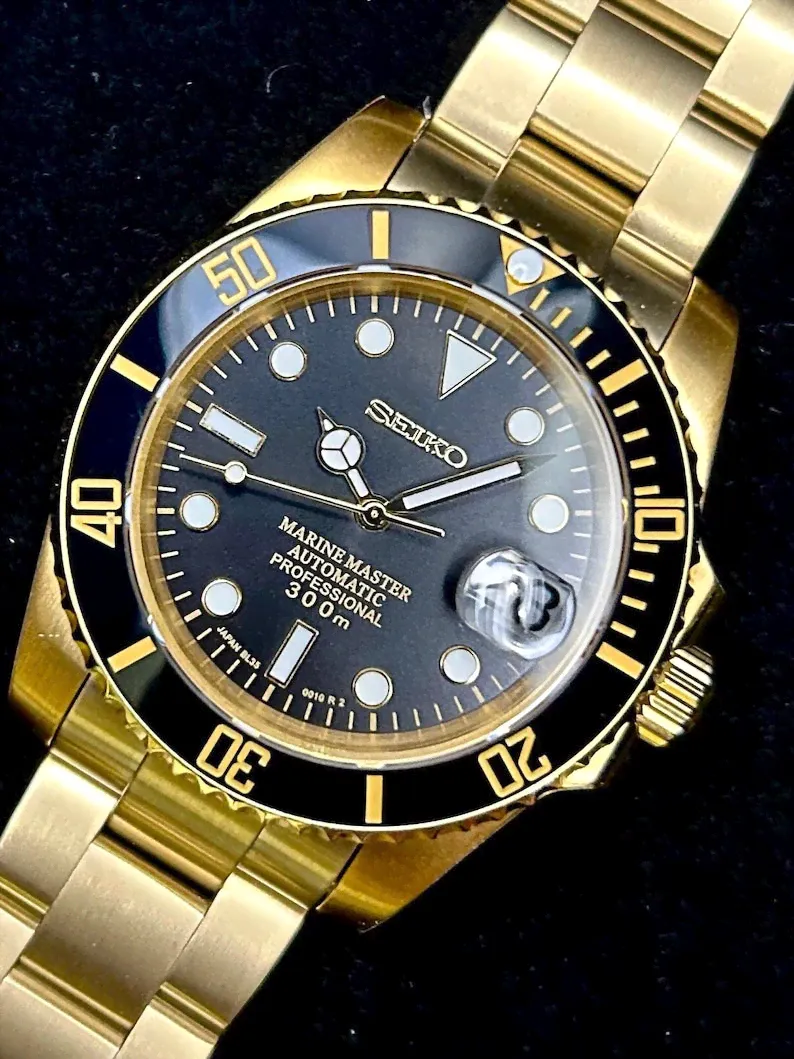 Seiko gold submariner mod-0