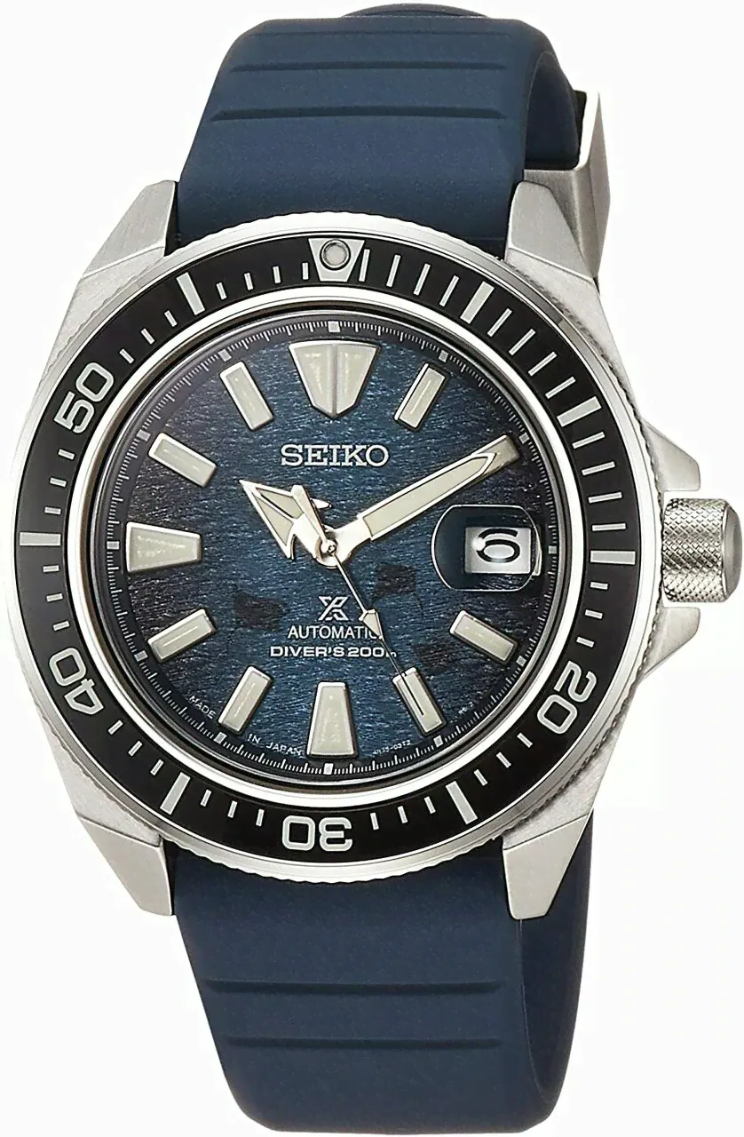 Seiko Mens Prospex Automatic King Samurai Save The Ocean Watch SRPF79-0