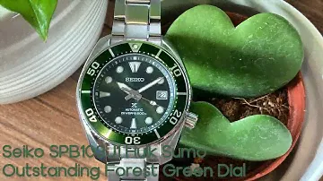 Обзор Seiko Sumo SPB103J1 — лучший сумо с зеленым циферблатом в истории
