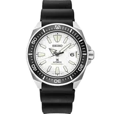 New Seiko Automatic Prospex King Samurai White Dial Divers Mens Watch SRPE37