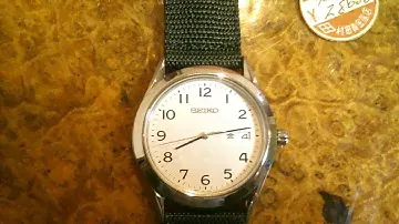 松本市発　SEIKO セイコー　7N43-9080　 メンズ腕時計　稼働中ですが ジャンク　状態は写真の通り