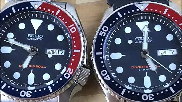Seiko skx009 J vs K