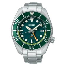 Seiko Prospex King Sumo GMT Solar Seascape Green Men's Stainless Steel Watch SFK003J1