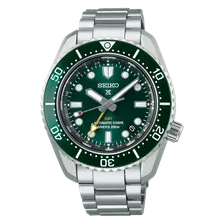 Seiko Prospex Marine SPB381J1 Sapphire Automatic Green Dial GMT Japan Made