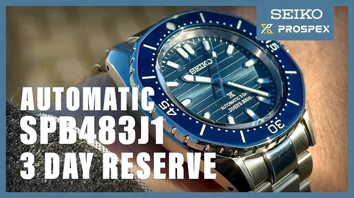 Unboxing The New Seiko Prospex Automatic Diver SPB483J1
