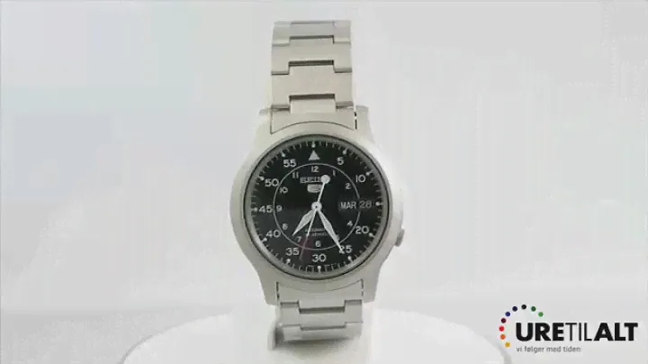 SNK809K1 - Enkelt herreur fra den ikoniske Seiko 5 serie