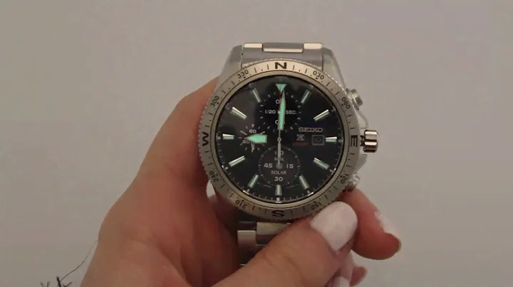 NEW Seiko Men's Prospex Land Solar Chronograph Watch SSC703P1