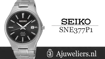 Seiko SNE377P1 Solar