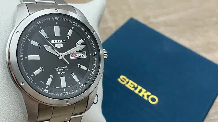 Мужские автоматические часы Seiko 5 SNKN13J1 (распаковка) @UnboxWatches