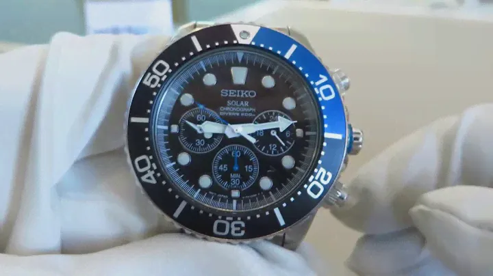 Seiko Solar Chronograph Divers SSC017P1