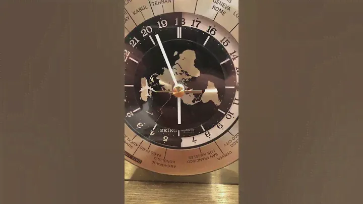 Vintage ⏰ Grand 🪐 Seiko Quartz💫 Table Alarm 🌓 Clock made in japan 🌌
