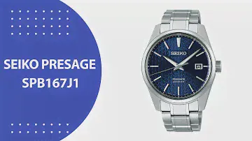 Часы Наручные Мужские Seiko Presage SPB167J1 Часы Сейко Мужские Купить